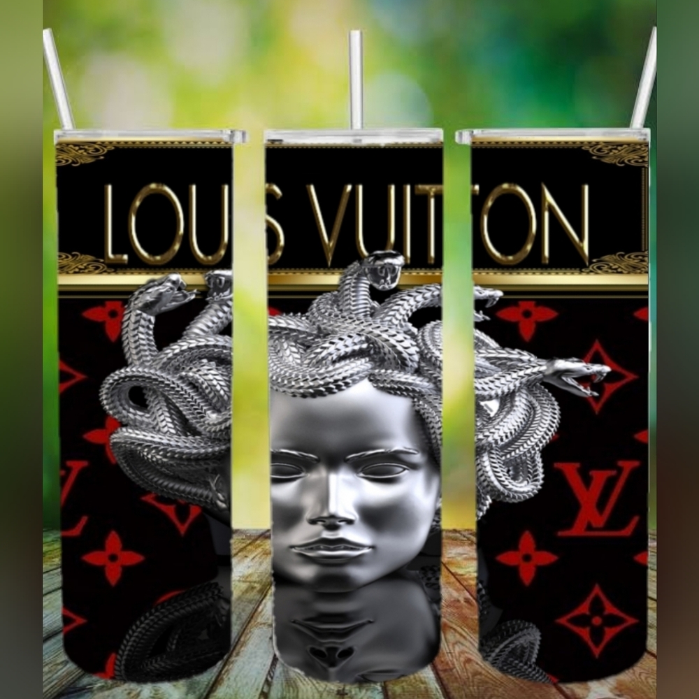 Silver Medusa LV tumbler